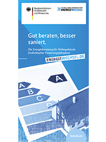 Flyer Energieberatung Wohngebäude